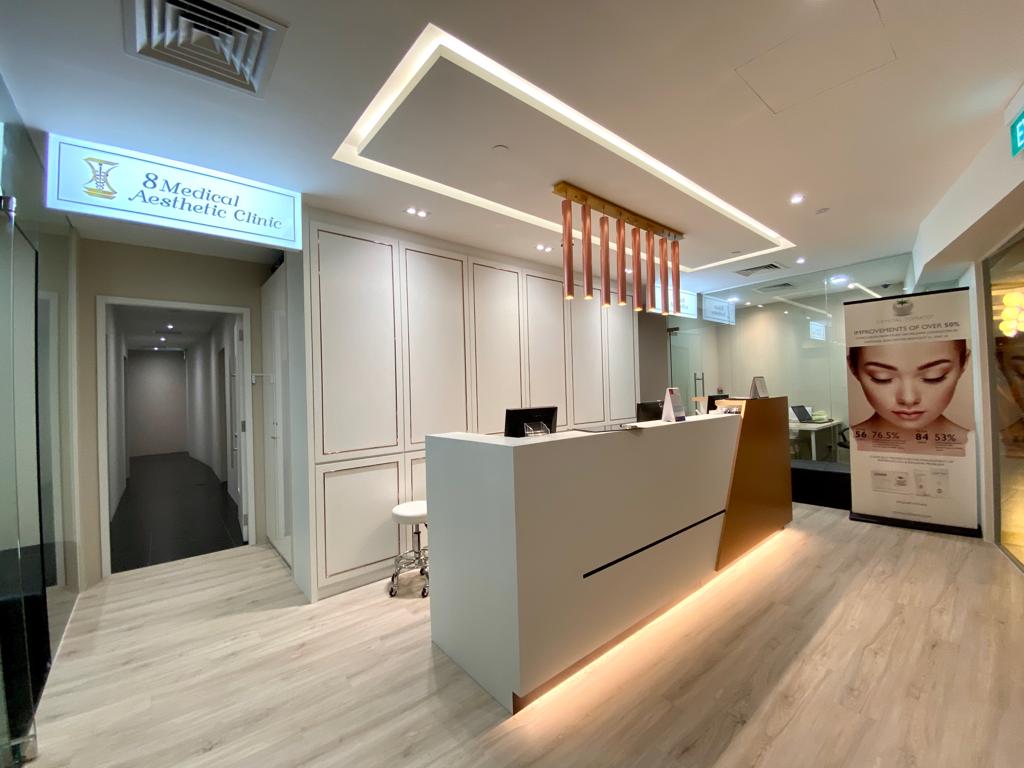 clinic-renovation-singapore-reception
